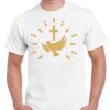 T-shirt Gildan Hammer adulte, manches courtes, 100% coton épais et doux, 203 g/m², tailles S au 5XL. Vignette
