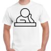 T-shirt Gildan Hammer adulte, manches courtes, 100% coton épais et doux, 203 g/m², tailles S au 5XL. Vignette