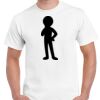 T-shirt Gildan Hammer adulte, manches courtes, 100% coton épais et doux, 203 g/m², tailles S au 5XL. Vignette