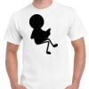T-shirt Gildan Hammer adulte, manches courtes, 100% coton épais et doux, 203 g/m², tailles S au 5XL. Vignette