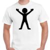 T-shirt Gildan Hammer adulte, manches courtes, 100% coton épais et doux, 203 g/m², tailles S au 5XL. Vignette