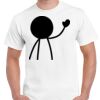 T-shirt Gildan Hammer adulte, manches courtes, 100% coton épais et doux, 203 g/m², tailles S au 5XL. Vignette