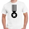 T-shirt Gildan Hammer adulte, manches courtes, 100% coton épais et doux, 203 g/m², tailles S au 5XL. Vignette