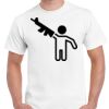 T-shirt Gildan Hammer adulte, manches courtes, 100% coton épais et doux, 203 g/m², tailles S au 5XL. Vignette