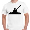 T-shirt Gildan Hammer adulte, manches courtes, 100% coton épais et doux, 203 g/m², tailles S au 5XL. Vignette