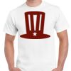 T-shirt Gildan Hammer adulte, manches courtes, 100% coton épais et doux, 203 g/m², tailles S au 5XL. Vignette