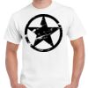 T-shirt Gildan Hammer adulte, manches courtes, 100% coton épais et doux, 203 g/m², tailles S au 5XL. Vignette