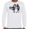 T-Shirt Hammer Manches Longues de Marque Gildan Vignette