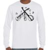T-Shirt Hammer Manches Longues de Marque Gildan Vignette