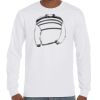 T-Shirt Hammer Manches Longues de Marque Gildan Vignette