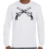 T-Shirt Hammer Manches Longues de Marque Gildan Vignette