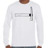 T-Shirt Hammer Manches Longues de Marque Gildan Vignette
