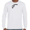 T-Shirt Hammer Manches Longues de Marque Gildan Vignette