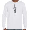 T-Shirt Hammer Manches Longues de Marque Gildan Vignette