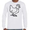 T-Shirt Hammer Manches Longues de Marque Gildan Vignette