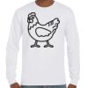 T-Shirt Hammer Manches Longues de Marque Gildan Vignette