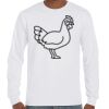 T-Shirt Hammer Manches Longues de Marque Gildan Vignette