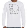 T-Shirt Hammer Manches Longues de Marque Gildan Vignette