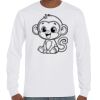 T-Shirt Hammer Manches Longues de Marque Gildan Vignette