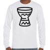 T-Shirt Hammer Manches Longues de Marque Gildan Vignette