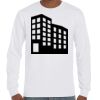T-Shirt Hammer Manches Longues de Marque Gildan Vignette