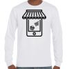 T-Shirt Hammer Manches Longues de Marque Gildan Vignette