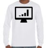 T-Shirt Hammer Manches Longues de Marque Gildan Vignette