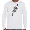 T-Shirt Hammer Manches Longues de Marque Gildan Vignette