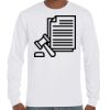 T-Shirt Hammer Manches Longues de Marque Gildan Vignette