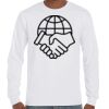 T-Shirt Hammer Manches Longues de Marque Gildan Vignette