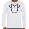 T-Shirt Hammer Manches Longues de Marque Gildan Vignette