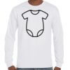 T-Shirt Hammer Manches Longues de Marque Gildan Vignette