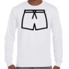 T-Shirt Hammer Manches Longues de Marque Gildan Vignette