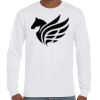 T-Shirt Hammer Manches Longues de Marque Gildan Vignette