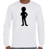 T-Shirt Hammer Manches Longues de Marque Gildan Vignette