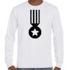 T-Shirt Hammer Manches Longues de Marque Gildan Vignette