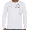 T-Shirt Hammer Manches Longues de Marque Gildan Vignette